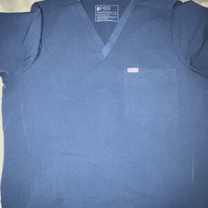 Figs Dark Harbour Scrub Top